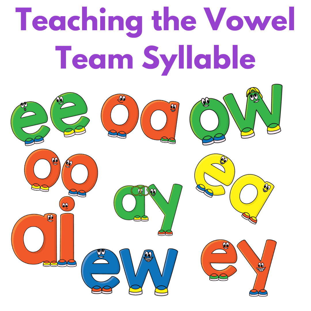 Teaching The Vowel Team Syllable - Smart & Special Teaching